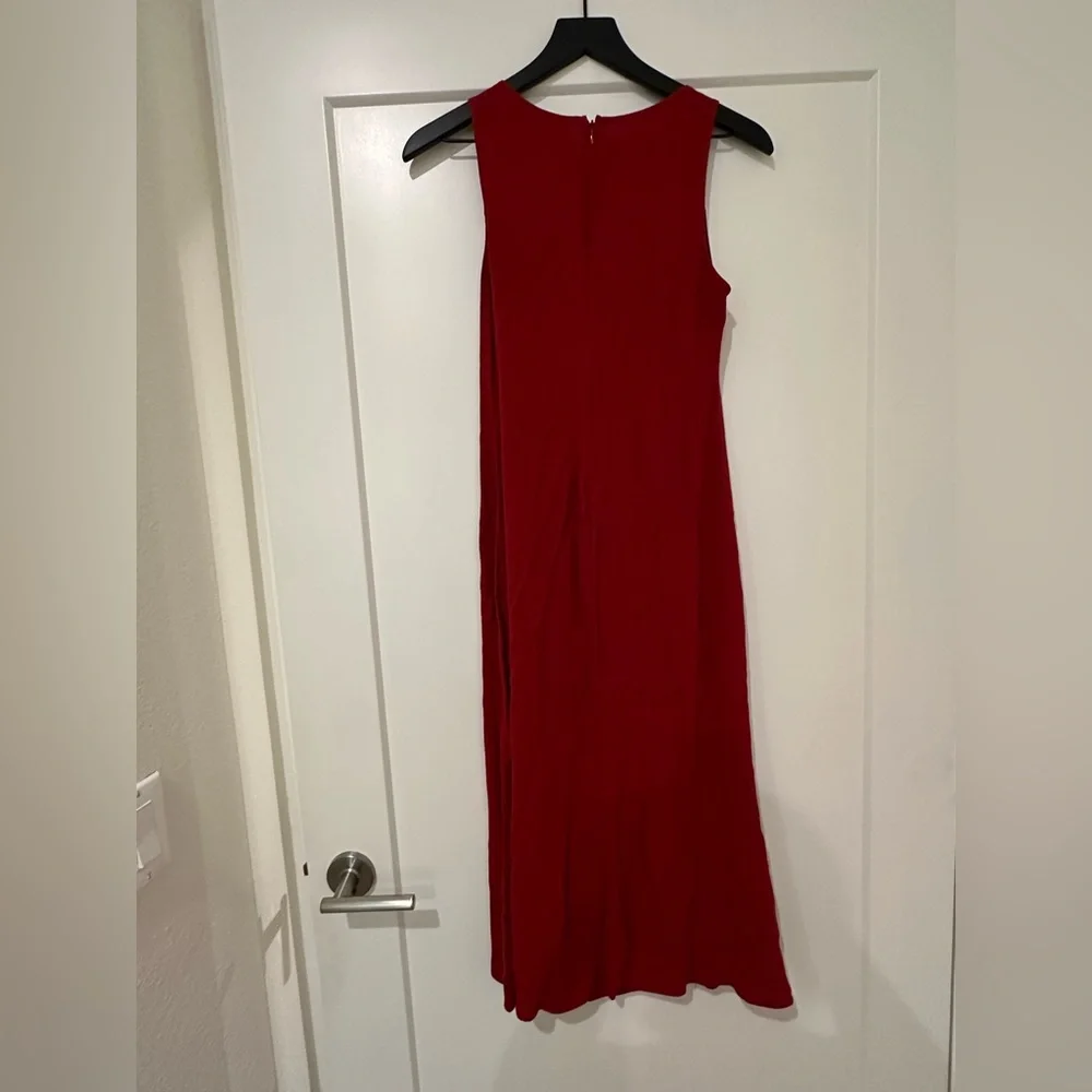 Reformation Scoop Neck Dress with Slit - Picture 2 of 4